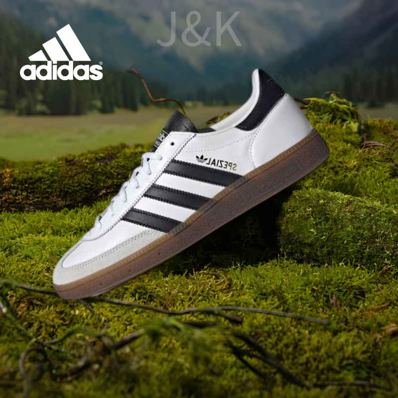 ♥การันตีของแท้ 100%♥ adidas originals Handball Spzl white And Black Sneakers IE3403
