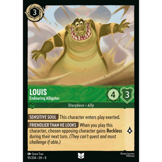 95/204 EN8 Louis - Endearing Alligator Emerald U Character D…