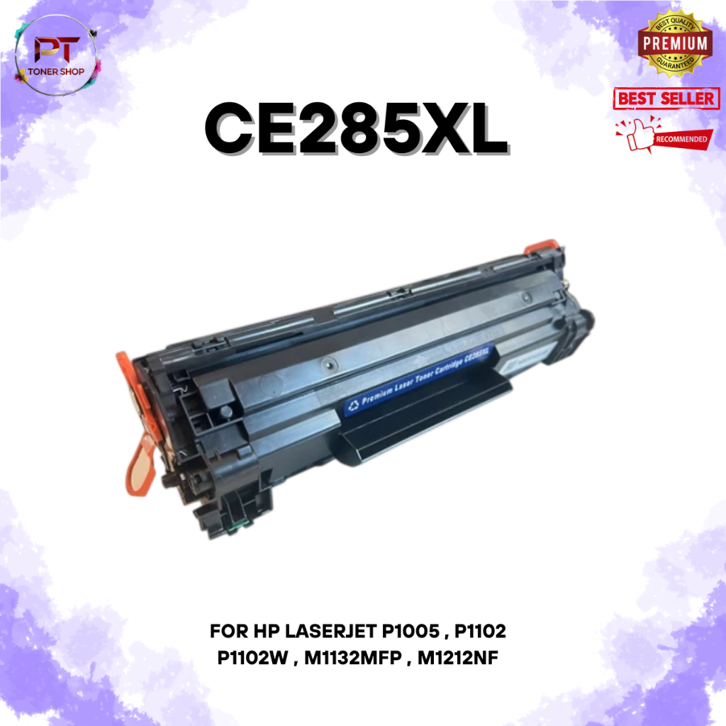 HP CE285XL ตลับหมึกพิมพ์เทียบเท่า HP LaserJet P1005 , P1102 , P1102w , M1132MFP , M1212nf
