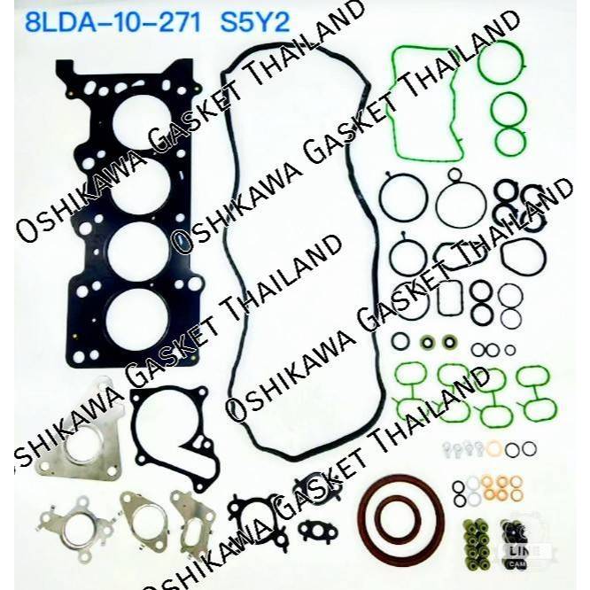 ปะเก็นชุดใหญ่ MAZDA 2 สกาย ดีเซล S550 SKY ACTIV-D ปะเก็น เครื่องยนต์ โอชิกาว่า OSHIKAWA GASKET พร้อมส่ง MAZDA 2