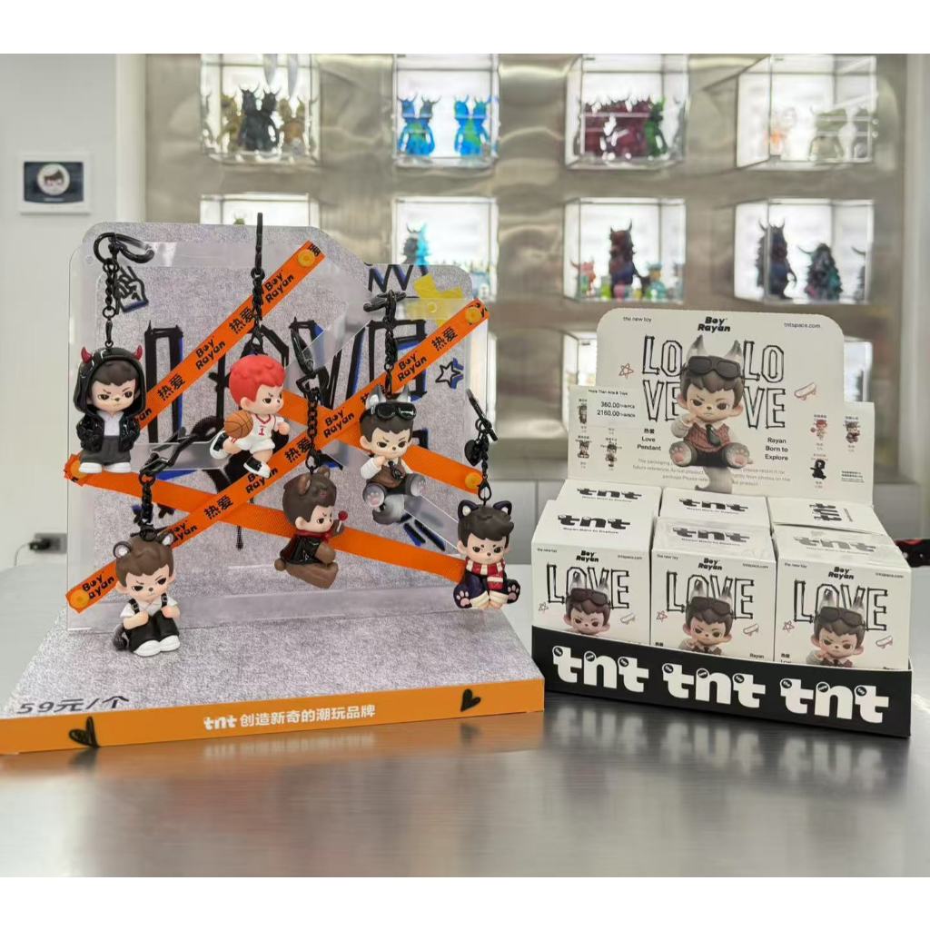 พร้อมส่ง🇹🇭 MTA. Rayan Love Series Pendant พวงกุญแจBlind Box Figure (Whole Set)