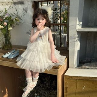 INSbaby🔥พร้อมส่ง🔥ชุดเดรสวันเกิดเด็กหญิง เดรสกระโปรงเด็กผู้หญ…