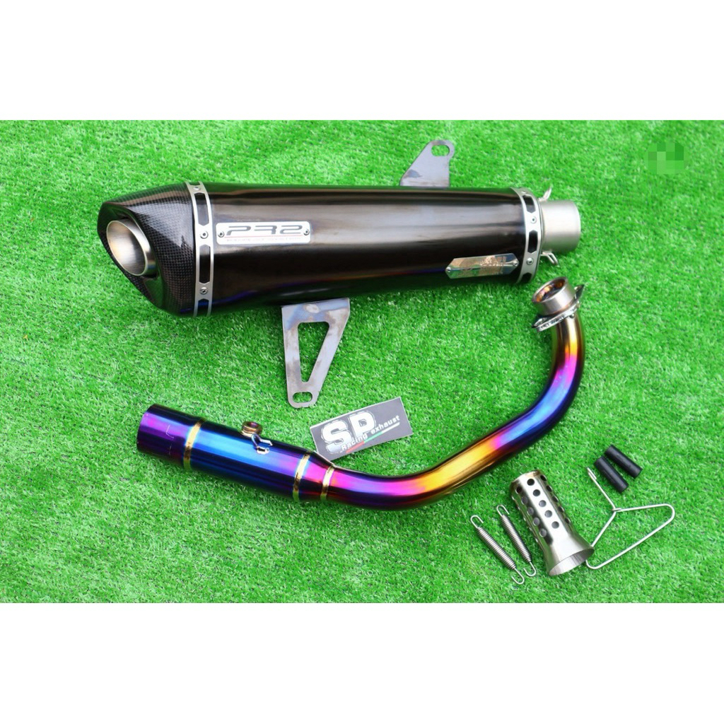 ชุดท่อแต่ง xmax300 สำนักpr2 ปลายกรวยไทย🇹🇭