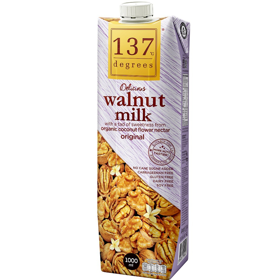 137 Degrees  Walnut Milk Original  นมวอลนัท ออริจินัล 1L