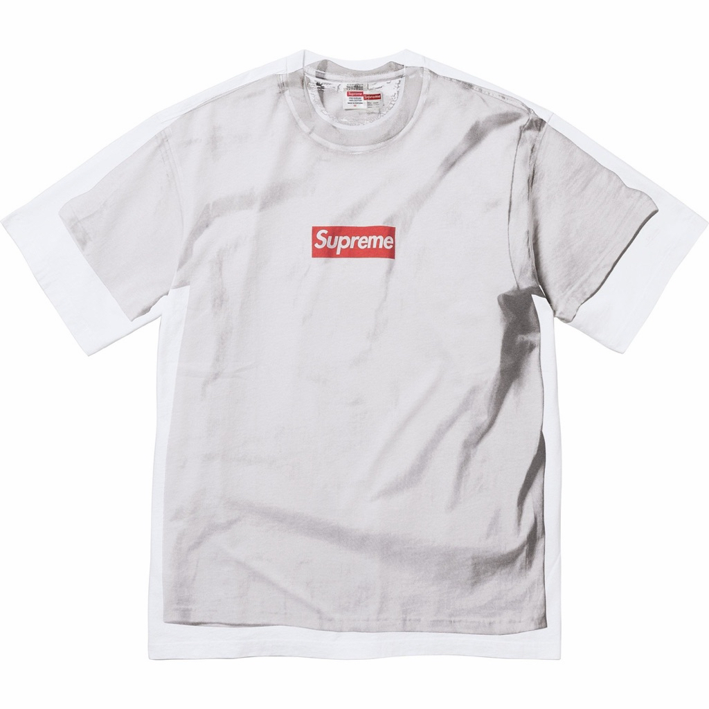 NEW !!! SUP/MM6 MAISON MARGIELA BOX LOGO TEE