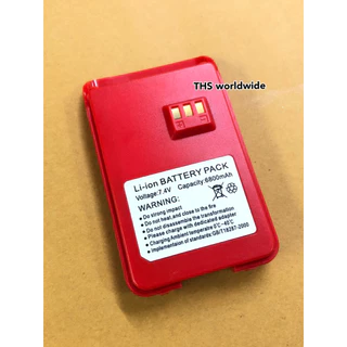 แบตเตอรี่ วิทยุสื่อสาร GP340 สีแดง/สีดำ Li-ion DC 7.4V 6800mAh BATTERY PACK