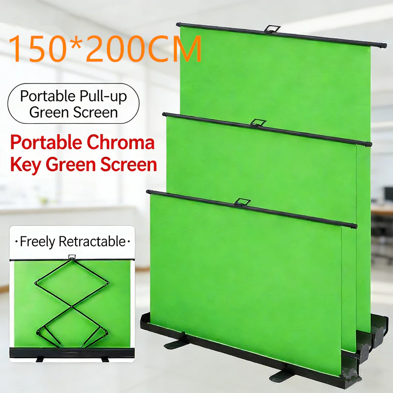 ฉากเขียว GREEN SCREEN ฉากถ่ายภาพวิดีโอไลฟ์สดสตรีมเกม