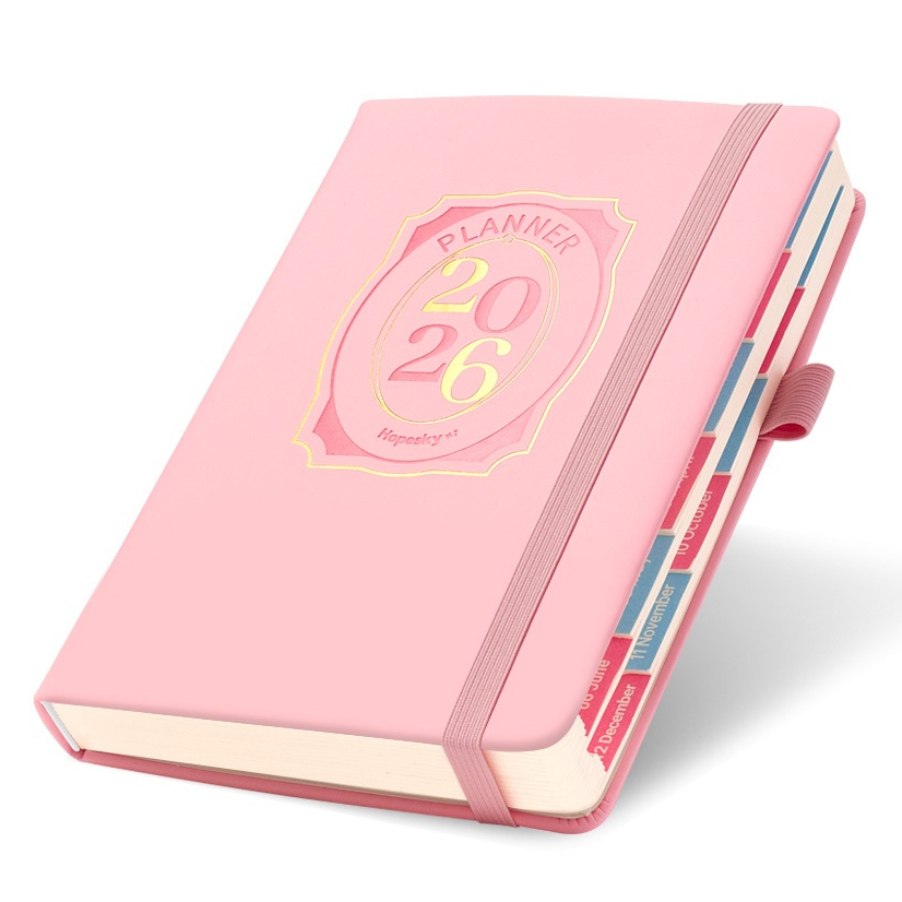 2026 Planner แพลนเนอร์ A5 Schedule ประจำเดือน/ประจำปี/แผนรายวัน/สมุดแพลนเนอร์รายสัปดาห์ สมุดบันทึก สมุดจด เครื่องเขียนน