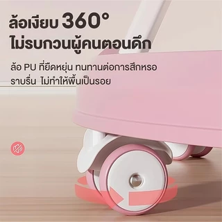 【COD】มีเสียง รถหัดเดิน มีเพลง มีไฟ รถหัดเดินเด็กรถหัดเดินเด็ก 2in1 ปรับเป็นผลักเดินได้ รถเด็กหัดเดิน มีถาดของเล่น