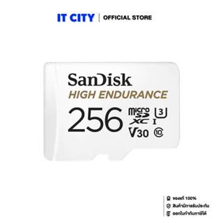 SANDISK MicroSDXC HIGH ENDURANCE 256GB,100/40MB/s,C10 ME6-00…
