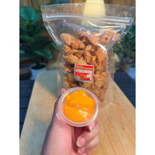 หนังไก่ทอด200กรัม +แถมชีสดิป 1กระปุก