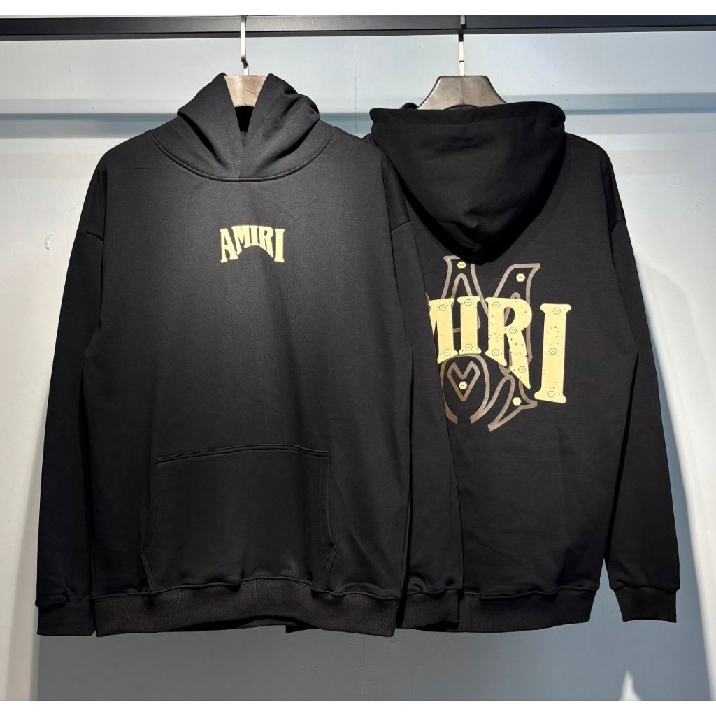 เสื้อฮู้ดรุ่นใหม่ Amiri897 ผ้าคอตตอนใส่ทุกสภาพอากาศ ลายสรีนนูนเท่สุด