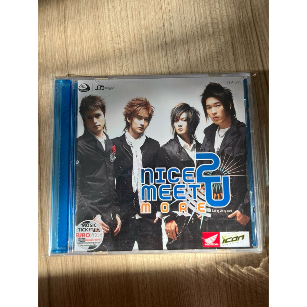 ซีดี เพลง cd audio แผ่นแท้                                  หายาก nice 2 meet u