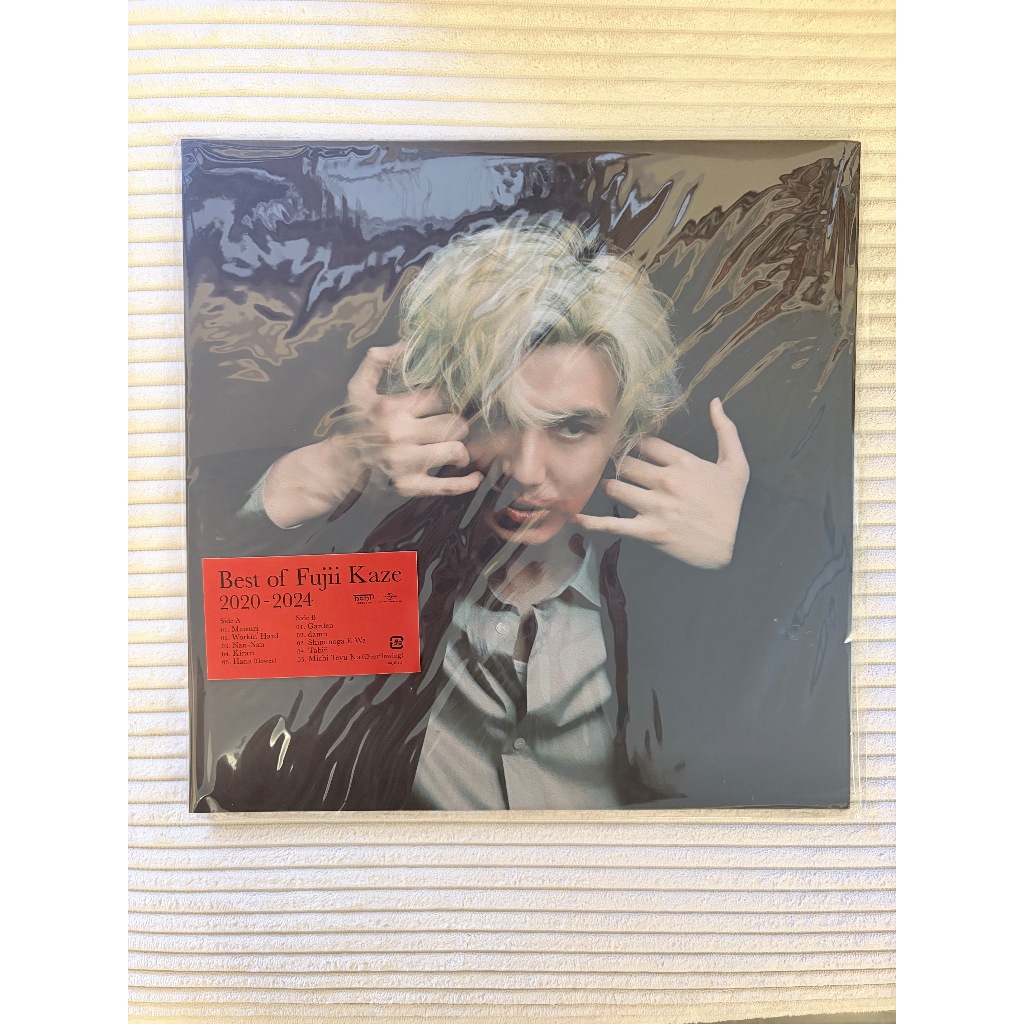 [แผ่นเสียง Black 2 LP] Fujii Kaze Best of Fuji Kaze 2020-2024 [ใหม่และซีล SS]