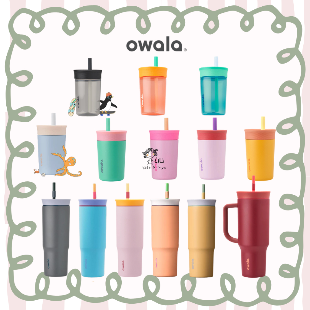 LiLi พร้อมส่ง ♥️ ใช้โค้ดลดได้ Owala Tumbler แก้วน้ำสุดฮิตนำเข้าจาก USA ของแท้ 💯% สีน่ารักทุกสี