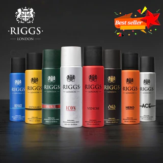 All Riggs London Man Body Spray สเปรย์ระงับกลิ่นกาย 250มล. - 10 กลิ่นหอมผู้ชาย เลือกได้ สดชื่นมั่นใจ🔥Deodorant Spray
