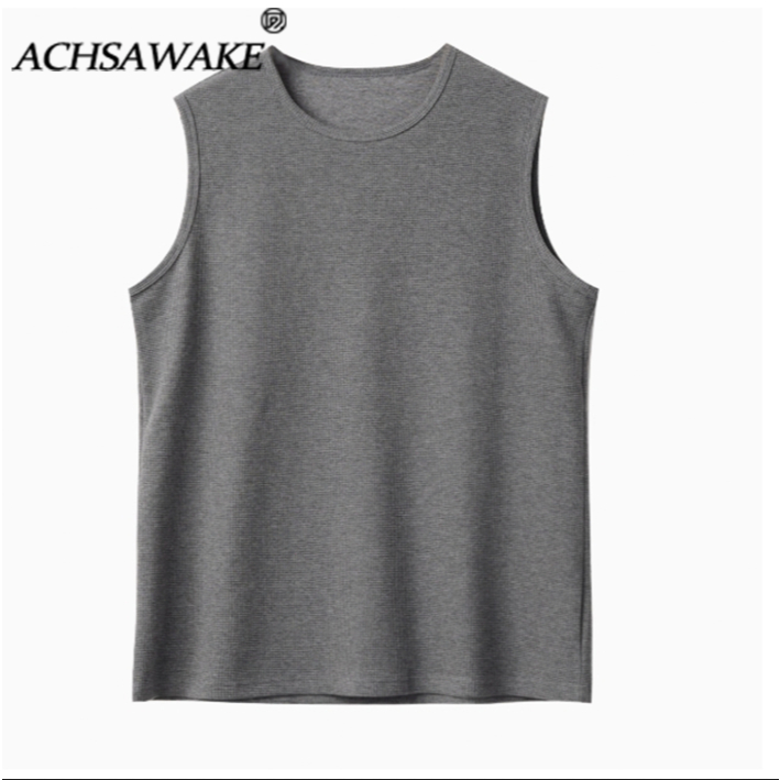 ACHSAWAKE เสื้อเลกกิ้งแขนกุดด้านในทรงสลิมฟิตทุกตัว