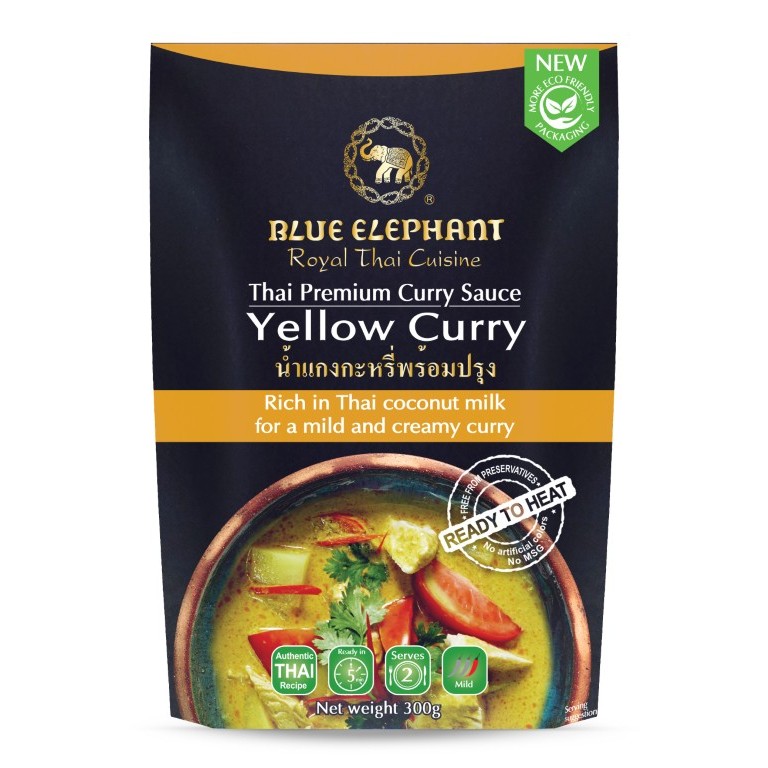 Blue Elephant Yellow Curry Sauce 300g
