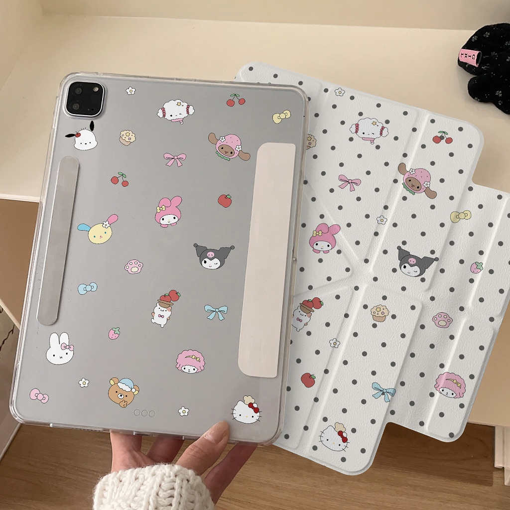 24 ชั่วโมง case iPad พับตัว Y Gen11 Air6 Air7 ที่ใส่ปากกา คุโรมิ Melody เคส iPad Gen10 Air8 Gen12 ราคา ถูกที่สุด ดีลบีเคเค แกลเลอรีภาพที่ 5