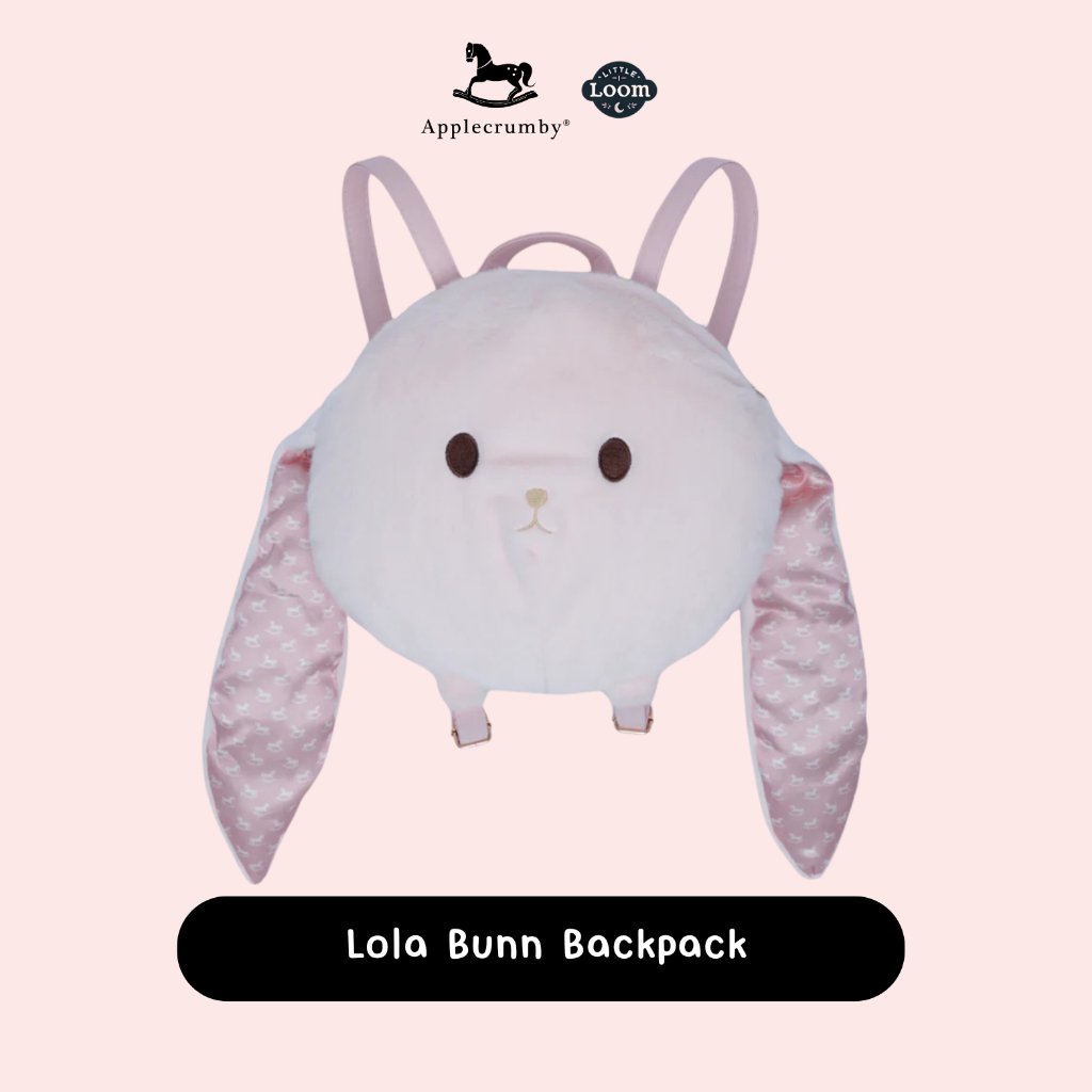 Lola Bunn Backpack กระเป๋า Lola จากแบรนด์ Applecrumby นุ่มนิ่ม น่ารัก
