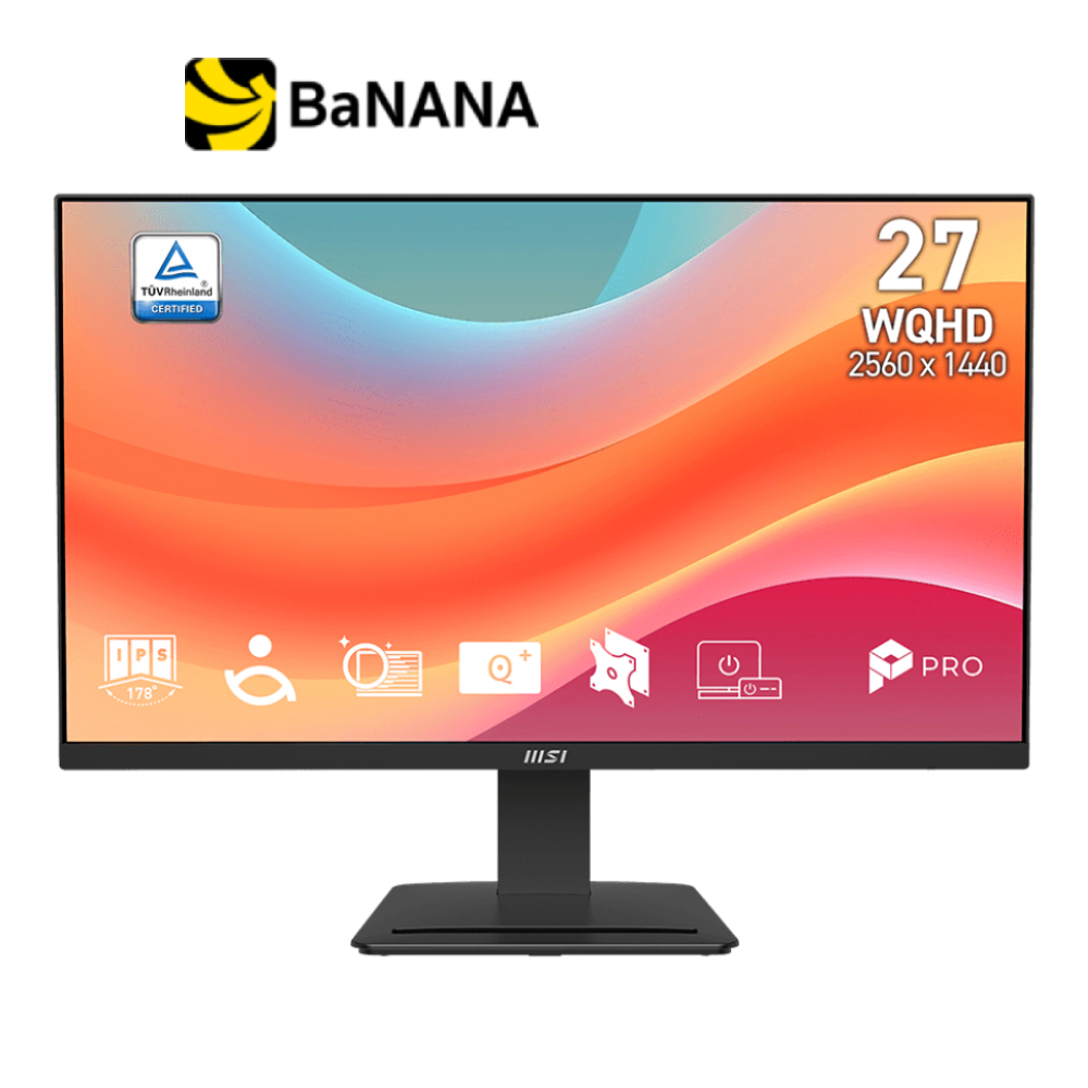 จอมอนิเตอร์ MSI PRO MP273Q E7 (IPS 2K 75Hz) by Banana IT