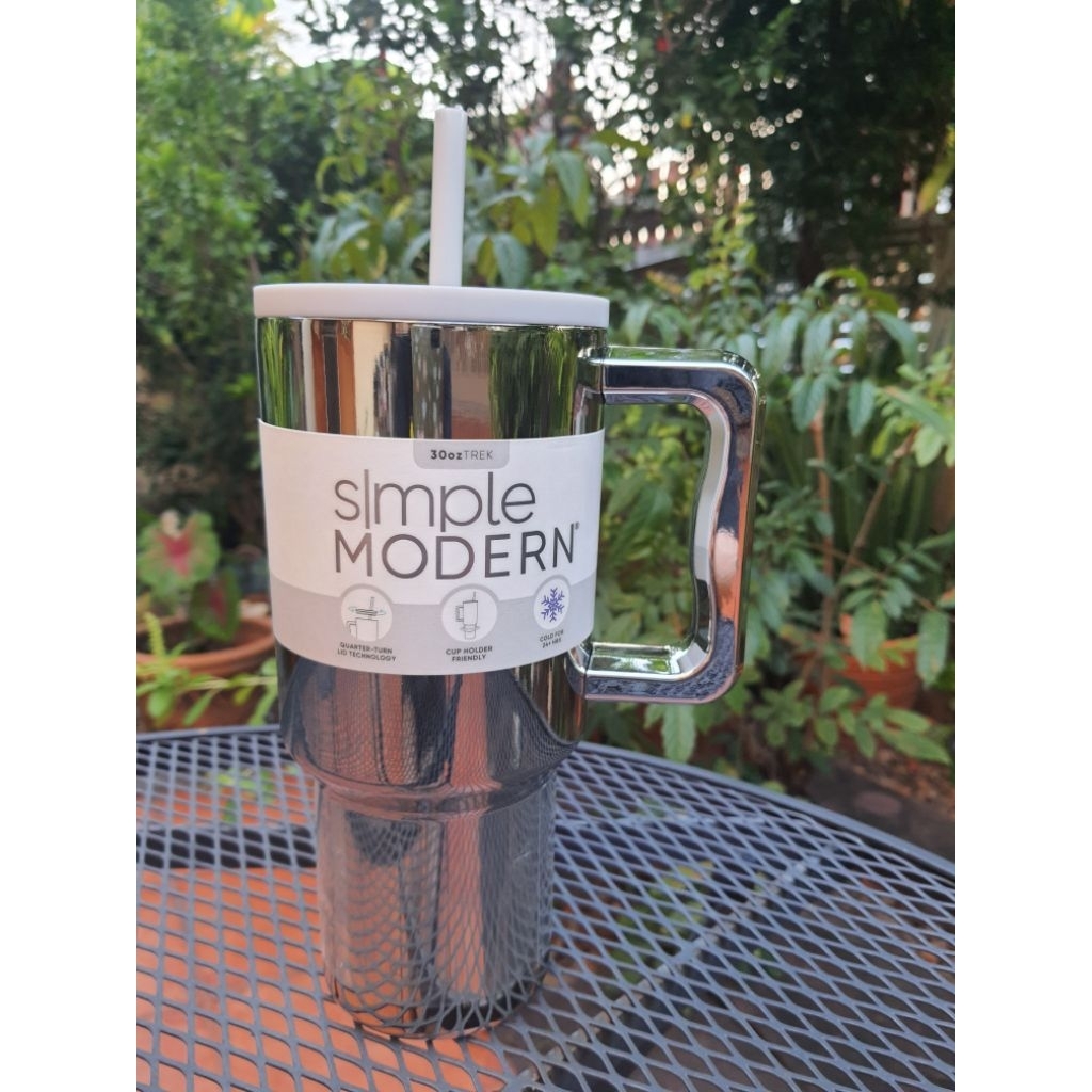 SIMPLE MODERN TREK Tumbler ขนาด 40 /30 /24 oz. เก็บอุณหภูมิร้อน-เย็น แบรนด์ดัง คุณภาพดีจาก USA. เย็น 24 ชม. ร้อน 12 ชม.