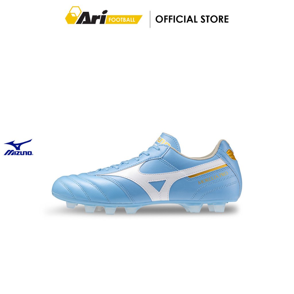 MIZUNO MORELIA II PRO FG - CELESTE (P1GA260625) รองเท้าฟุตบอล มิซูโน่ MORELIA II PRO สีฟ้า