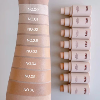TAM SKIN FIT FOUNDATION STICK SPF30 PA++++ รองพื้นสติ๊กเนื้อบางเบา เกลี่ยง่าย คุมมัน มีกันแดดพร้อมบำรุงผิวสวยแบบไม่หนา