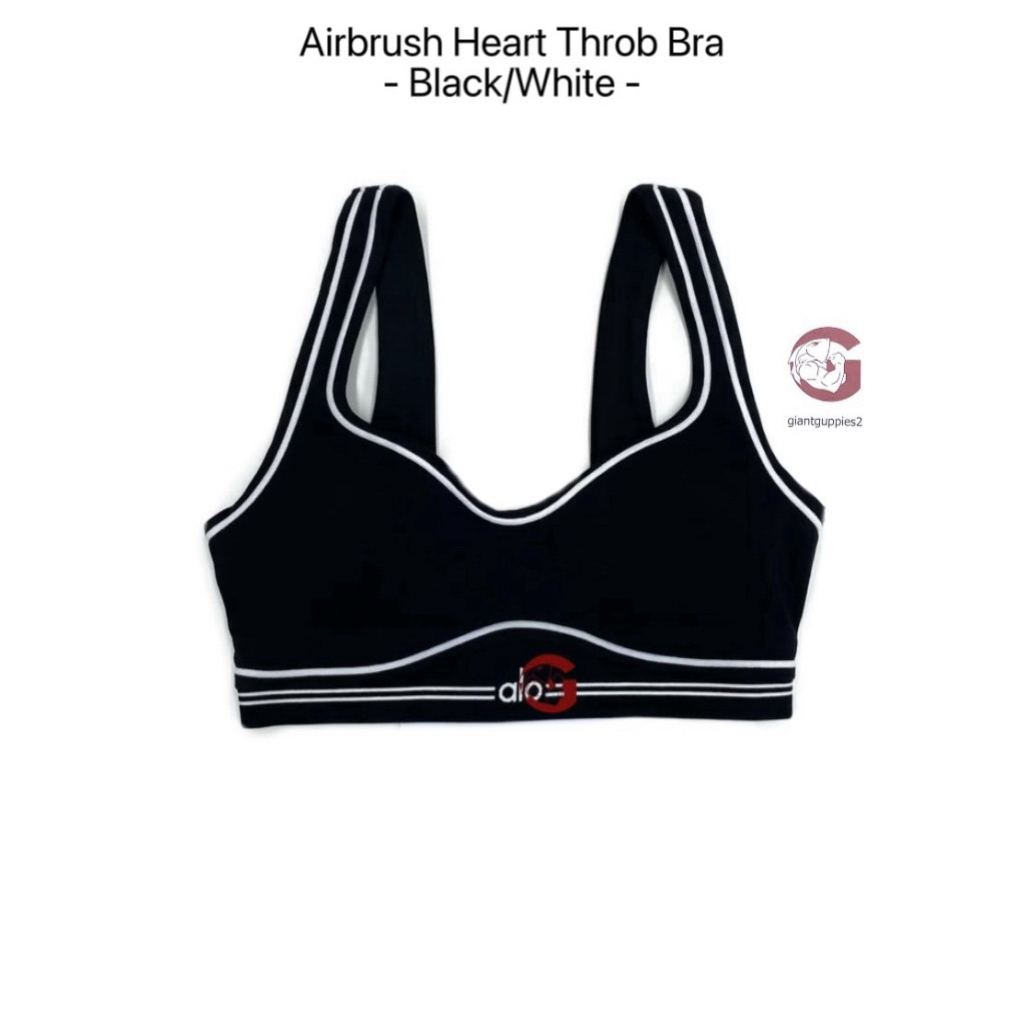Alo พร้อมส่งแท้ 100% Airbrush Heart Throb Bra