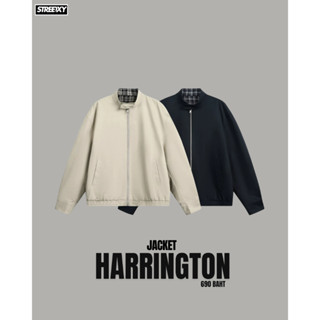 STREETXY - HARRINGTON JACKET แจ็กเก็ตใส่ได้ 2 ด้าน เรียบเท่ …