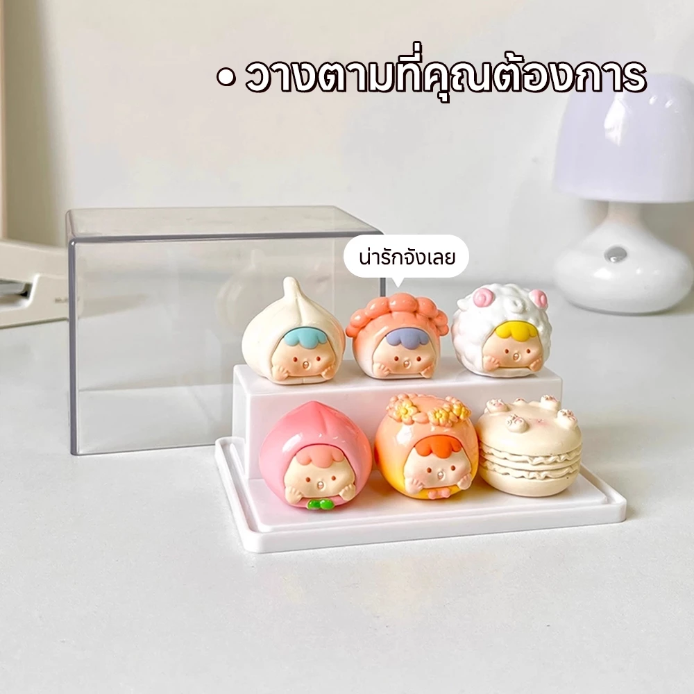 กล่องใส่โมเดล กล่องเก็บโมเดล กล่องโชว์โมเดล ดีไซน์สวยงาม พลาสติกอย่างดี กันน้ำกันฝุ่นพร้อมฝาปิด วางเป็นชั้นๆ