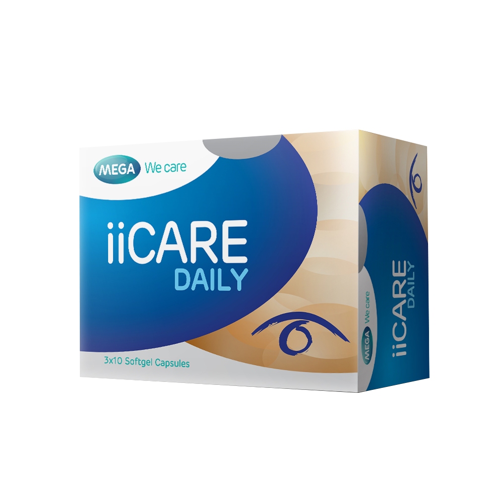 Mega iiCare Daily เมก้า วีแคร์ ไอไอแคร์ เดลี่ ( กล่อง 30 แคปซูล )