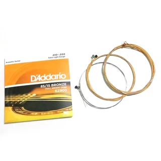 สายกีตาร์โปร่ง Acoustic Guitar Strings EZ900 85/15 Bronze Extra Light เสียงคมชัดทนทาน