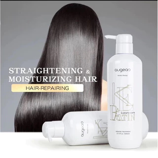 AUGEAS KERATIN HAIR TREATMENT 500 มล. 🌿 เคราตินสด ฟื้นฟูผมเสีย ผมนุ่มสลวย