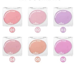 Odbo iconic powder blush OD1325 โอดีบีโอ ไอโคนิค พาวเดอร์ บลัช