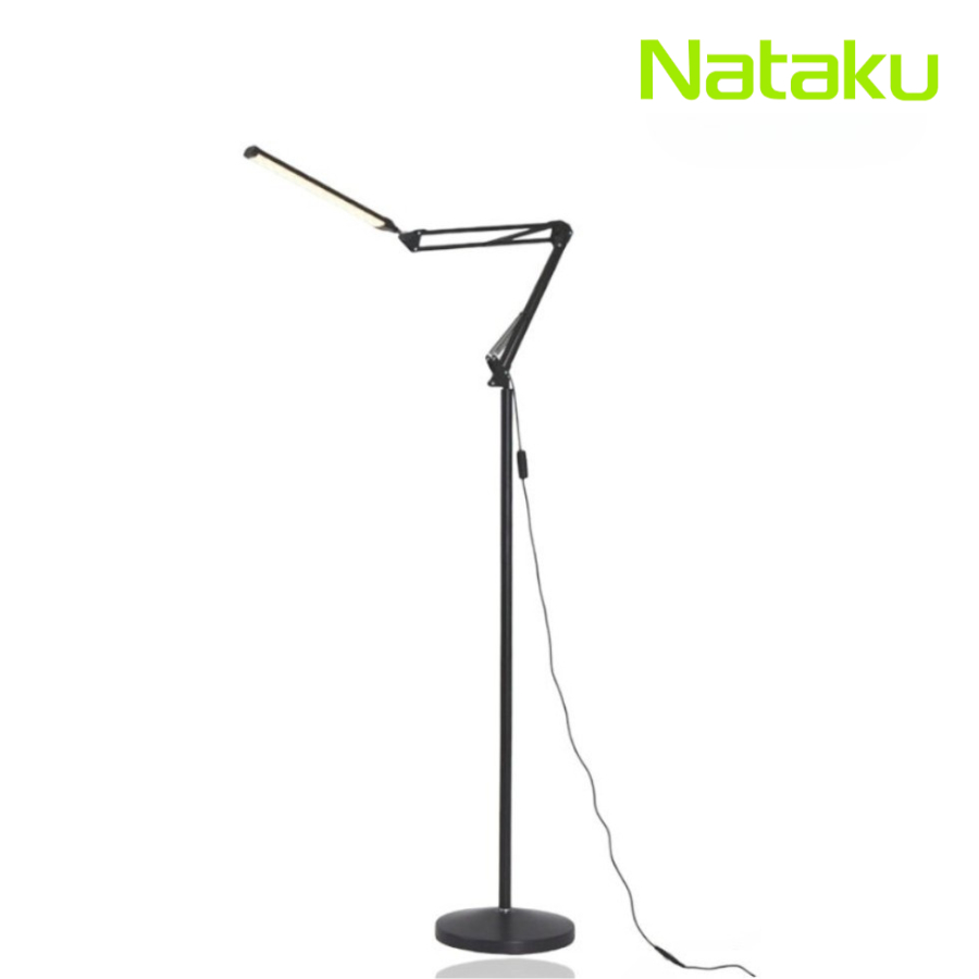 Natakuโคมไฟตั้งพื้น โคมไฟอ่านหนังสือ floor lamp พับเก็บได้ ปรับระดับได้ ปรับได้ 3 สี ถนอมสายตา