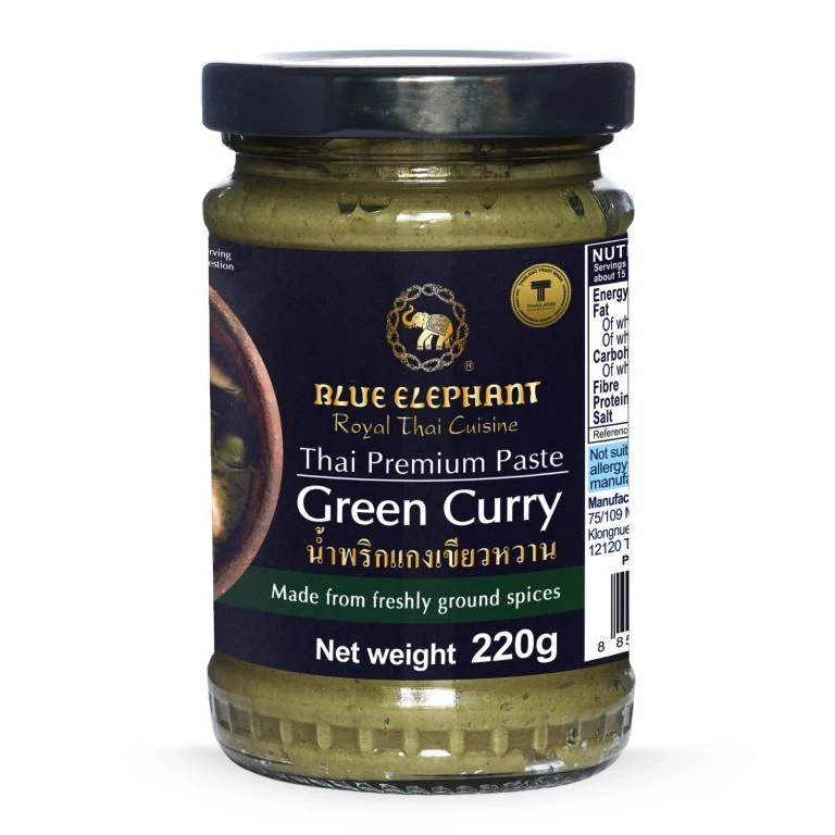 Blue Elephant Green curry paste 220g