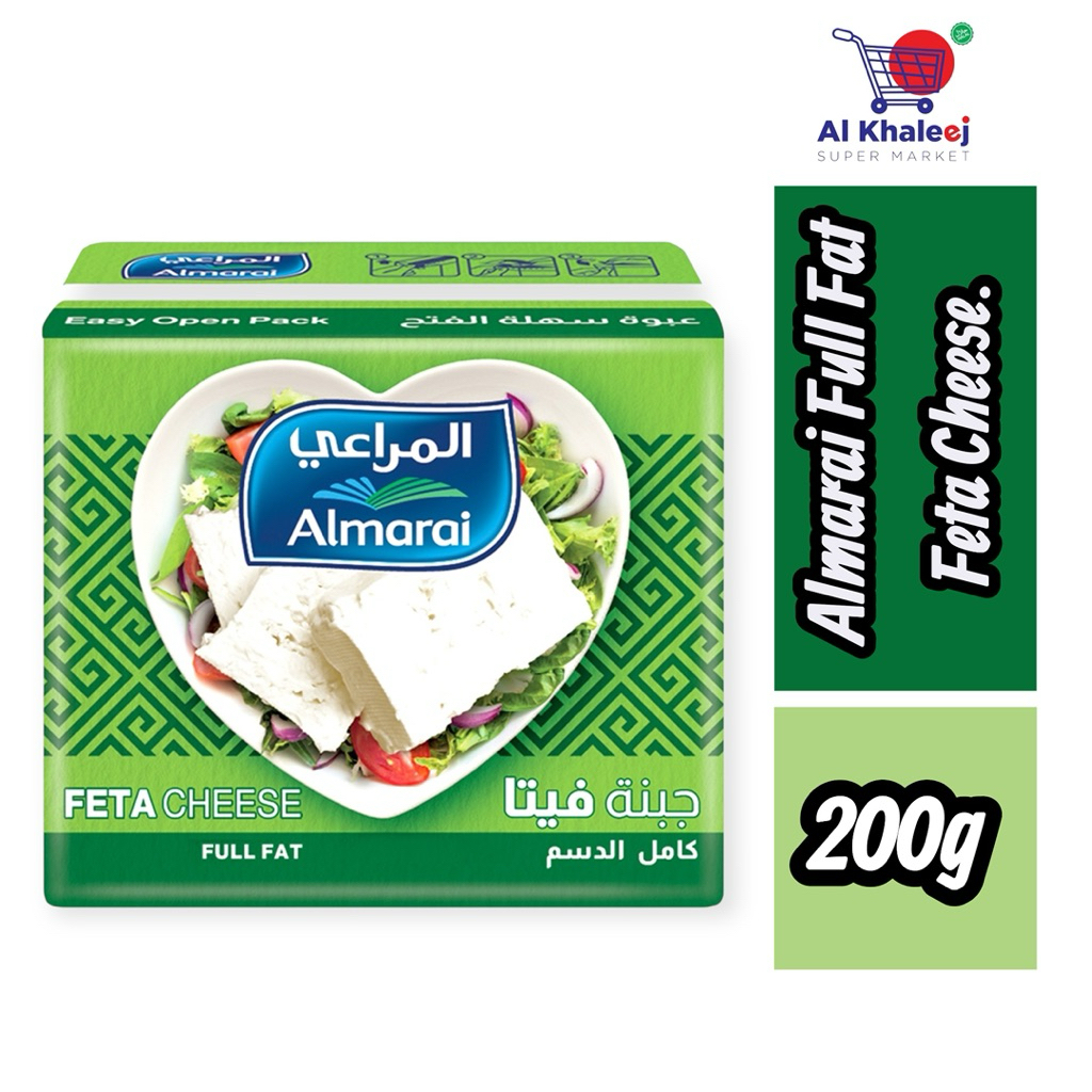 Almarai Full Fat Feta Cheese. 200g