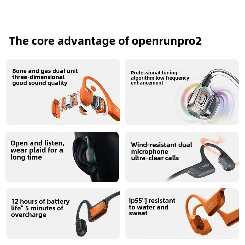 Chinese Version SHOKZ OpenRun Pro 2 S820 รูปที่ 6