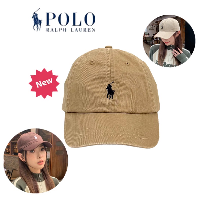 หมวกเบสบอล Polo Ralph Lauren แท้ ผลิตจากผ้าทวิลคอตตอนคุณภาพเยี่ยม จัดส่งได้ทันที