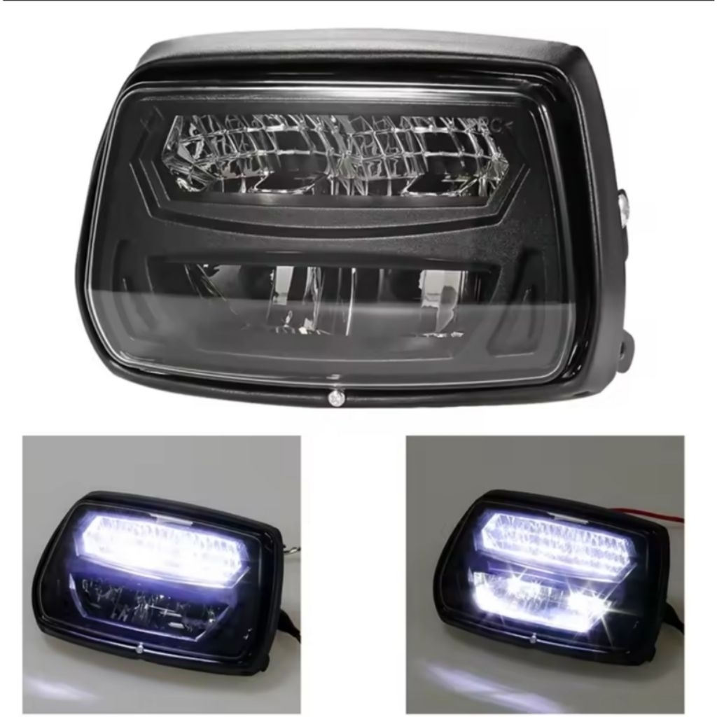 ชุดโคมไฟหน้า LED สำหรับฮอนด้าดรีมคุรุสภาแบบมีไฟเดยไลท์ในตัว ราคา ถูกที่สุด ดีลบีเคเค แกลเลอรีภาพที่ 7
