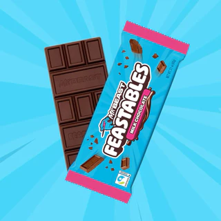 FEASTABLES 🍫 สูตรใหม่ล่าสุด 2026 ช็อกโกแลตมิสเตอร์บีส พร้อมส่งครบรส Mr Beast Feastables Chocolate