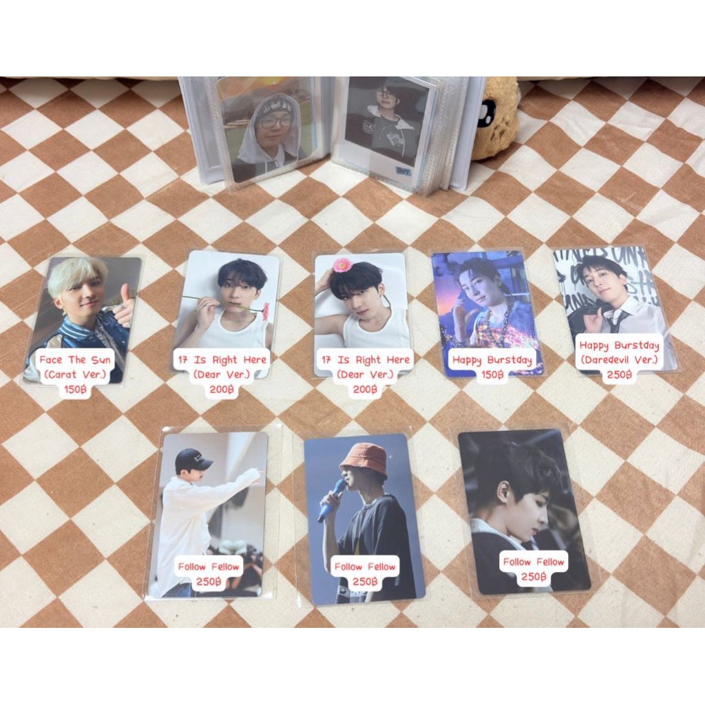 🐈‍⬛ การ์ด วอนอู wonwoo 원우 (พร้อมส่ง)
