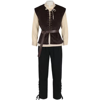 พร้อมส่ง ⚔️ Medieval costume ชุดยุคกลางแฟนตาซีชาวบ้าน