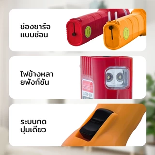 YASIDA ใหม่ ไฟฉาย LED 2in1 ไฟฉายอเนกประสงค์ มีไฟข้างในตัว ขนาดเล็ก สว่างมาก กันน้ํา สําหรับตั้งแคมป์