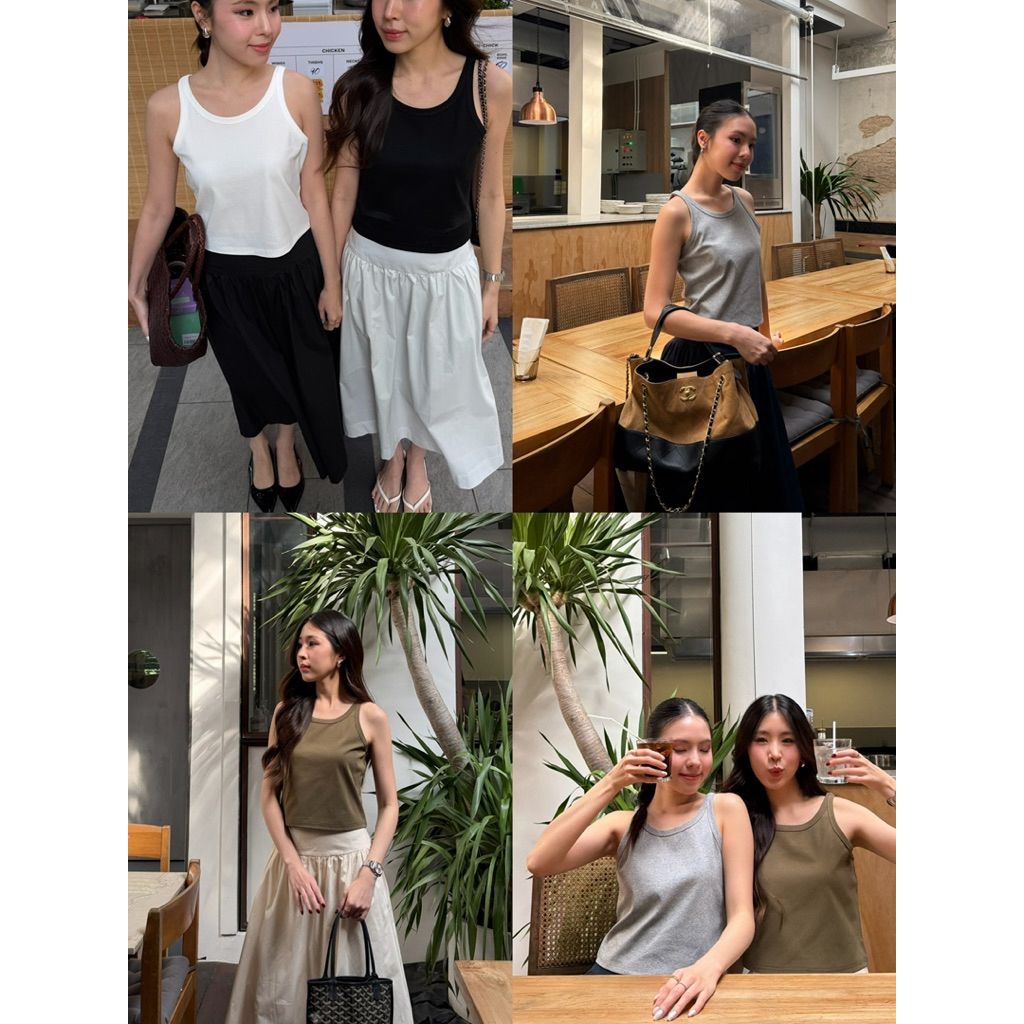 NAPATVOGUE - BASIC VEST TOP