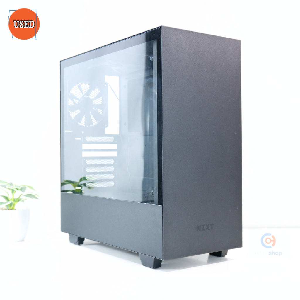 CASE (เคสเปล่า) NZXT H510 ELITE (MATTE BLACK) P16141