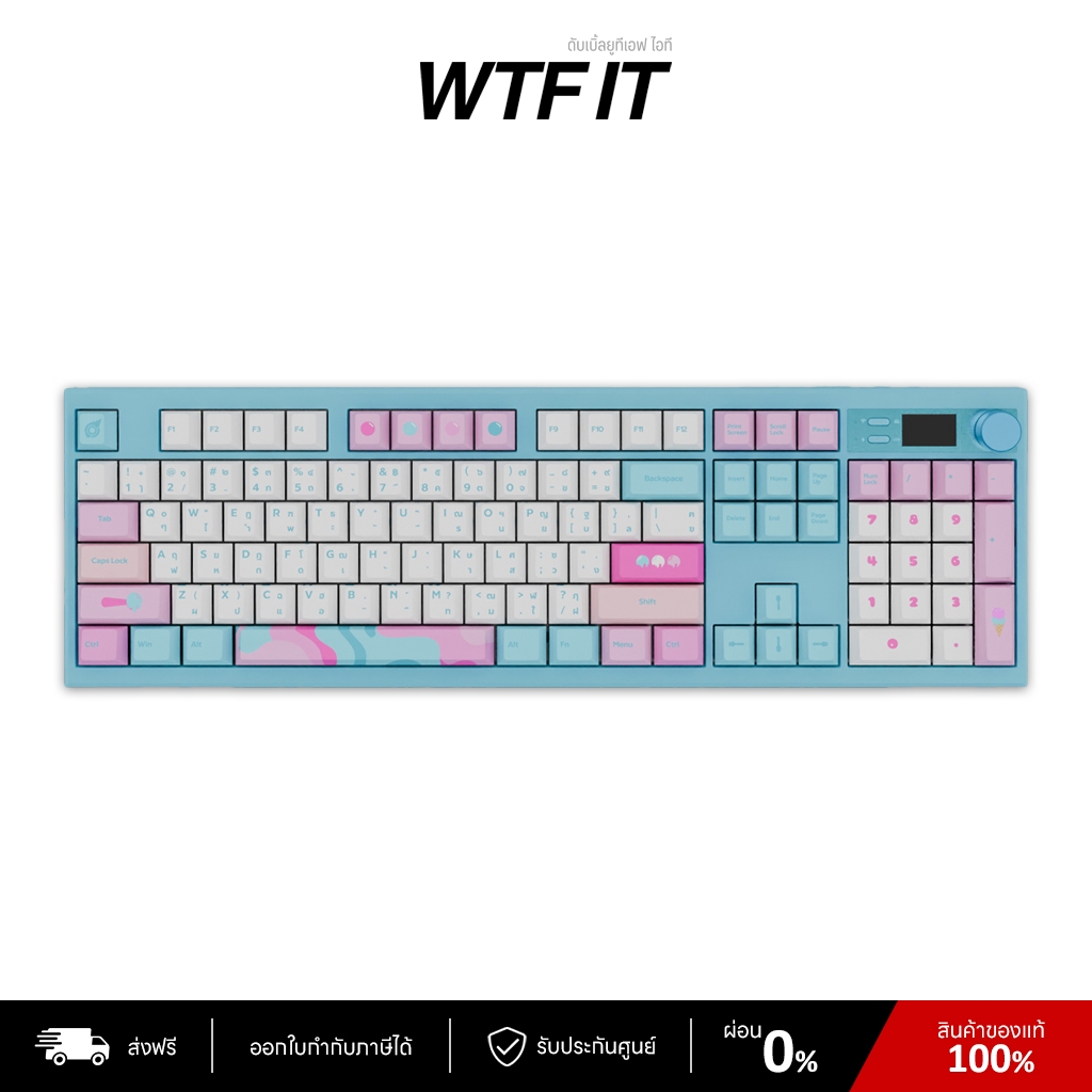 LOGA BASE 104 KEYBOARD PRE-BUILT EDITION (TH) คีย์บอร์ดไร้สาย