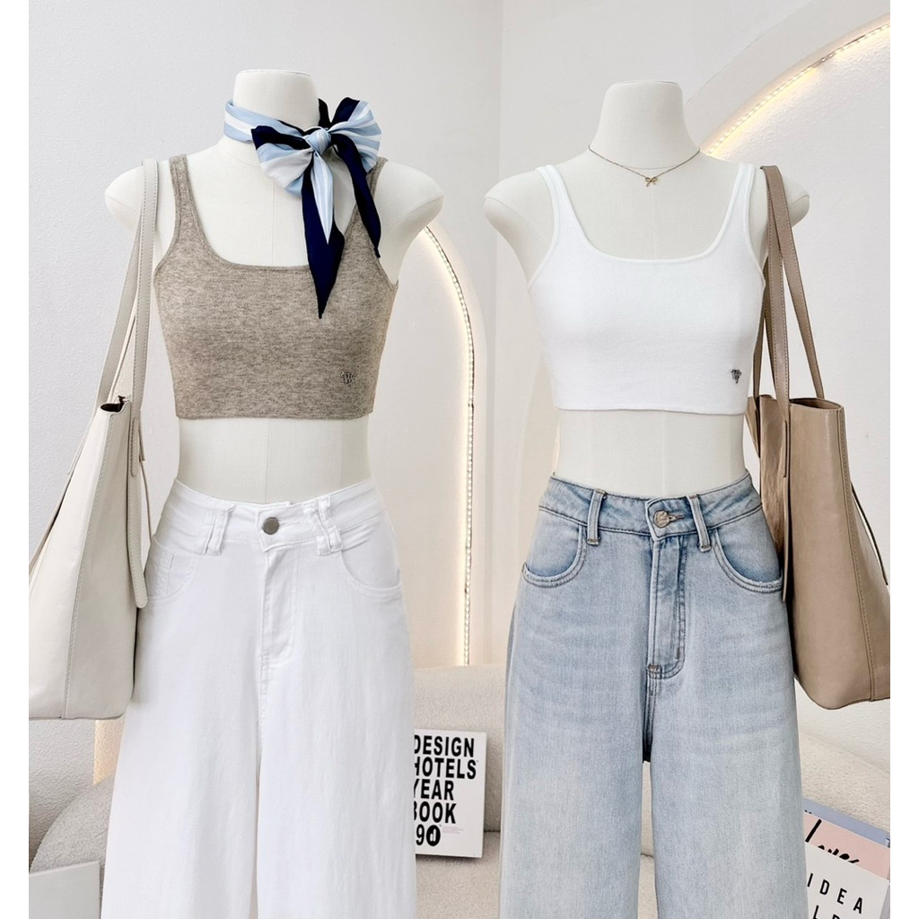 WAYA เสื้อกล้ามไหมพรม ผ้านุ่ม