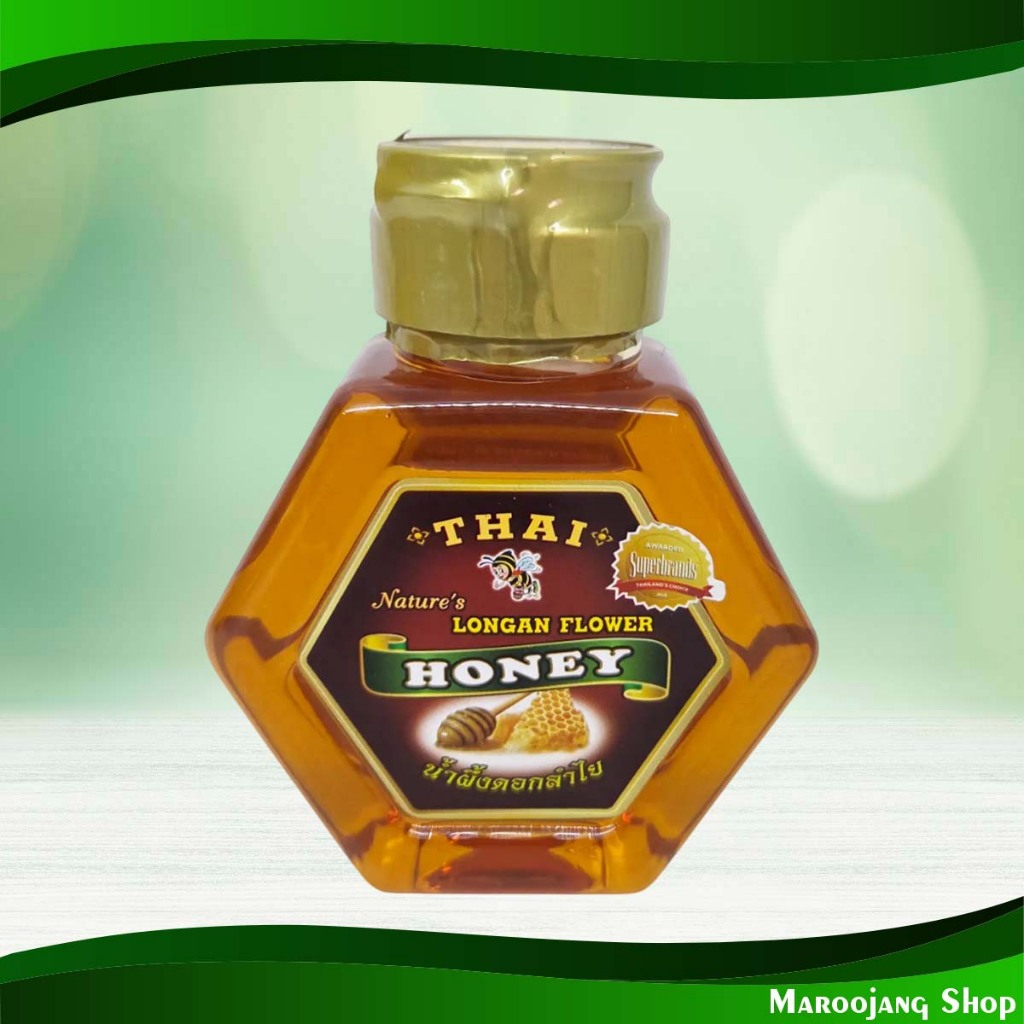 น้ำผึ้งลำไย ไทยฮันนี่ 250 กรัม Longan Honey Thai Honey